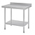 Vogue Stainless Steel Table with Upstand 900mm