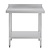 Vogue Stainless Steel Table with Upstand 900mm