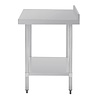 Vogue Stainless Steel Table with Upstand 900mm