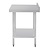 Vogue Stainless Steel Table with Upstand 900mm