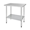 Vogue Stainless Steel Prep Table 900mm Vogue Stainless Steel Prep Table 900mm