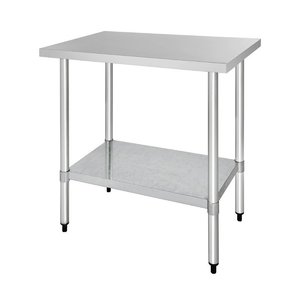 Vogue Stainless Steel Prep Table 900mm Vogue Stainless Steel Prep Table 900mm