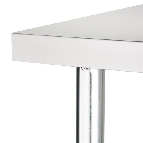 Vogue Stainless Steel Prep Table 1200mm Vogue Stainless Steel Prep Table 1200mm