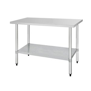 Vogue Stainless Steel Prep Table 1500mm Vogue Stainless Steel Prep Table 1500mm