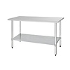 Vogue Stainless Steel Prep Table 1800mm