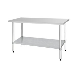 Vogue Stainless Steel Prep Table 1800mm Vogue Stainless Steel Prep Table 1800mm
