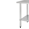 Vogue Stainless Steel Prep Table 1800mm