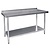Vogue Stainless Steel Prep Table with Upstand 1200mm