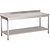 Gastro M Gastro-M S/S table with undershelf and upstand