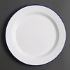 Olympia Shallow Enameled Plate, Ø300 mm (Pack of 6)