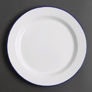 Olympia Shallow Enameled Plate, Ø300 mm (Pack of 6) Olympia Shallow Enameled Plate, Ø300 mm (Pack of 6)