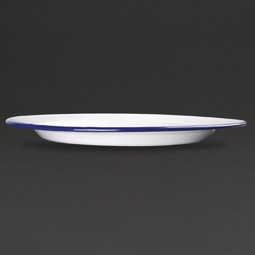 Olympia Shallow Enameled Plate, Ø300 mm (Pack of 6)
