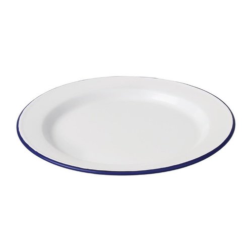 Olympia Shallow Enameled Plate, Ø300 mm (Pack of 6)