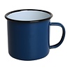 Olympia Enamel Mugs Blue 350ml (Pack of 6) Olympia Enamel Mugs Blue 350ml (Pack of 6)