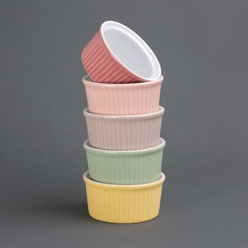 Olympia Ramekin | śr. 9 cm | 12 szt. | szary Olympia Ramekin | śr. 9 cm | 12 szt. | szary