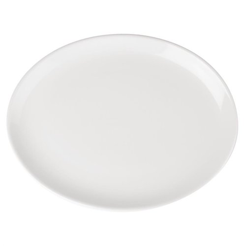 Athena Hotelware Shallow Plate 305x241 mm, Oval, (Pack of 6) Athena Hotelware Shallow Plate 305x241 mm, Oval, (Pack of 6)