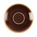 Olympia Kiln Brown Espresso Saucer ø 115 mm, Kiln (Pack of 6)