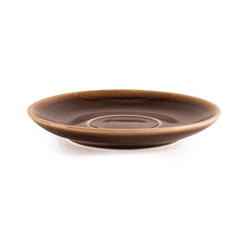 Olympia Kiln Brown Espresso Saucer ø 115 mm, Kiln (Pack of 6) Olympia Kiln Brown Espresso Saucer ø 115 mm, Kiln (Pack of 6)