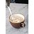 Olympia Kiln Brown Cappuccino Cup 230 ml, Kiln (Pack of 6)