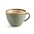 Olympia Kiln Green Cappuccino Cup 230 ml, Kiln (Pack of 6)