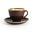 Olympia Kiln Brown Cappuccino Saucer ø 142 mm, Kiln (Pack of 6)