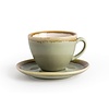 Olympia Kiln Green Cappuccino Saucer ø 142 mm, Kiln (Pack of 6)