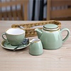 Olympia Kiln Green Cappuccino Saucer ø 142 mm, Kiln (Pack of 6)