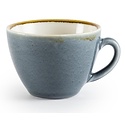 Olympia Kiln Blue Cappuccino Cup 340 ml, Kiln (Pack of 6)