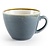 Olympia Kiln Blue Cappuccino Cup 340 ml, Kiln (Pack of 6)