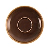 Olympia Kiln Brown Cappuccino Saucer ø 160 mm, Kiln (Pack of 6)