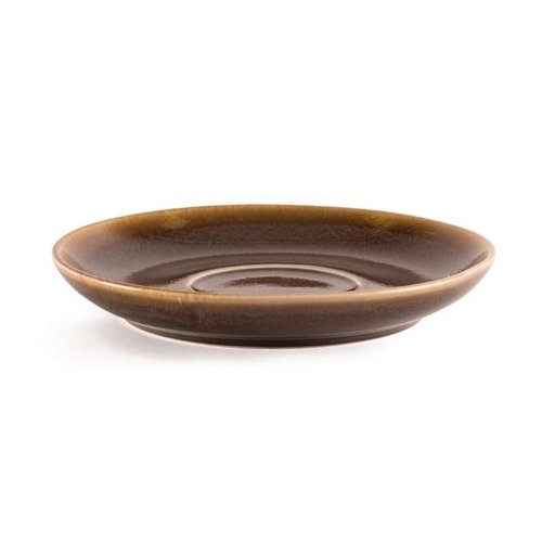 Olympia Kiln Brown Cappuccino Saucer ø 160 mm, Kiln (Pack of 6) Olympia Kiln Brown Cappuccino Saucer ø 160 mm, Kiln (Pack of 6)