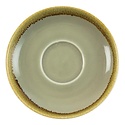 Olympia Kiln Green Cappuccino Saucer ø 160 mm, Kiln (Pack of 6)