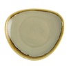 Olympia Kiln Shallow Plate, Ø165 mm, Triangular, Kiln, Moss (Pack of 6)