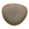 Olympia Kiln Shallow Plate, Ø165 mm, Triangular, Kiln, Grey (Pack of 6)