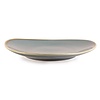 Olympia Kiln Shallow Plate, Ø230 mm, Triangular, Kiln, Blue (Pack of 6)