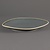 Olympia Kiln Shallow Plate, Ø230 mm, Triangular, Kiln, Blue (Pack of 6)