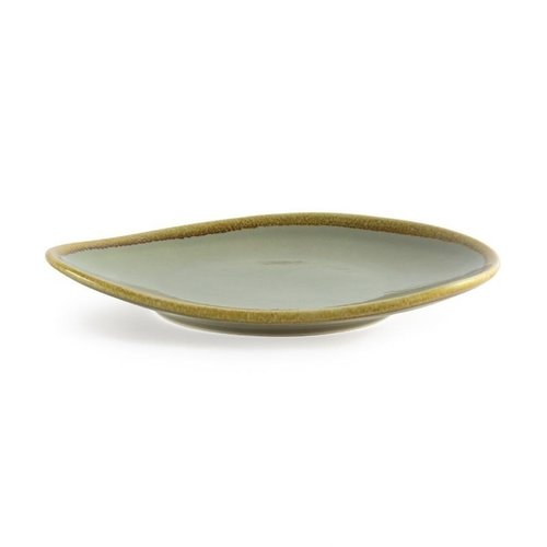 Olympia Kiln Shallow Plate, Ø230 mm, Triangular, Kiln, Moss (Pack of 6) Olympia Kiln Shallow Plate, Ø230 mm, Triangular, Kiln, Moss (Pack of 6)