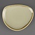 Olympia Kiln Shallow Plate, Ø230 mm, Triangular, Kiln, Moss (Pack of 6)