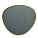 Olympia Kiln Shallow Plate, Ø280 mm, Triangular, Kiln (Pack of 4)