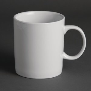 Olympia Whiteware Standard Mugs 483ml 17oz (Pack of 12) Olympia Whiteware Standard Mugs 483ml 17oz (Pack of 12)
