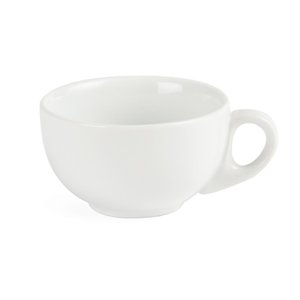 Olympia White Cappuccino Cup 284 ml, Whiteware (Pack of 12) Olympia White Cappuccino Cup 284 ml, Whiteware (Pack of 12)