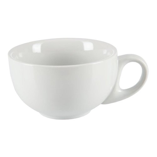 Olympia White Cappuccino Cup 284 ml, Whiteware (Pack of 12) Olympia White Cappuccino Cup 284 ml, Whiteware (Pack of 12)