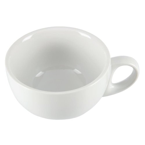 Olympia White Cappuccino Cup 284 ml, Whiteware (Pack of 12) Olympia White Cappuccino Cup 284 ml, Whiteware (Pack of 12)