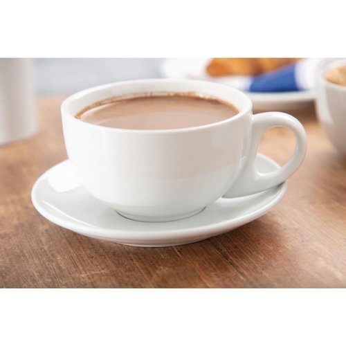 Olympia White Cappuccino Cup 284 ml, Whiteware (Pack of 12) Olympia White Cappuccino Cup 284 ml, Whiteware (Pack of 12)