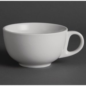 Olympia White Cappuccino Cup 425 ml, Whiteware (Pack of 12) Olympia White Cappuccino Cup 425 ml, Whiteware (Pack of 12)