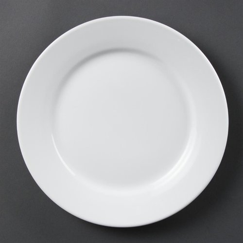 Olympia Shallow Plate, Ø250 mm, Whiteware (Pack of 12) Olympia Shallow Plate, Ø250 mm, Whiteware (Pack of 12)