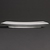 Olympia Shallow Plate 240 mm, Square, Whiteware (Pack of 12)