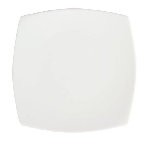 Olympia Talerz płytki, 270 mm, kwadratowy, Whiteware (6 szt.)