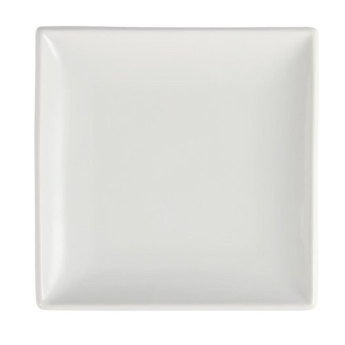 Olympia Shallow Plate 180 mm, Square, Whiteware (Pack of 12) Olympia Shallow Plate 180 mm, Square, Whiteware (Pack of 12)