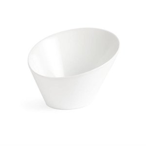 Olympia Whiteware Oval Sloping Bowls 180(W)x200(L)mm (Pack of 3) Olympia Whiteware Oval Sloping Bowls 180(W)x200(L)mm (Pack of 3)